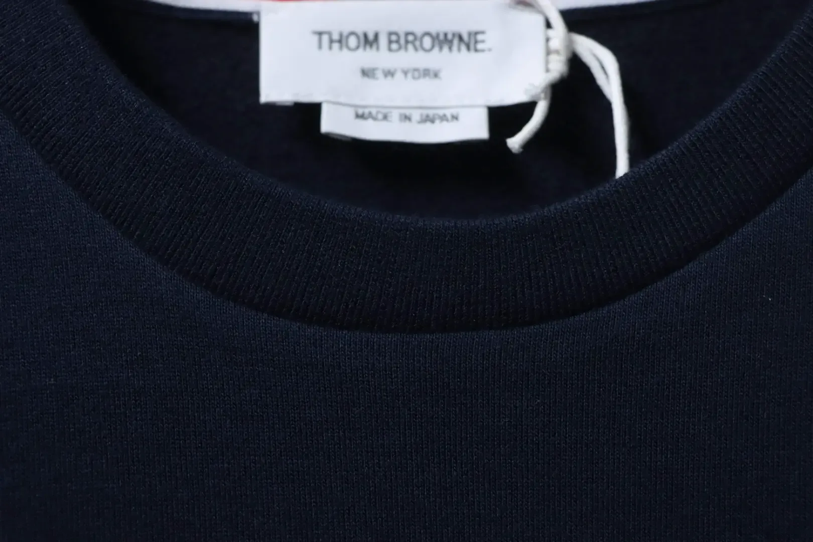 TB Four-Bar Crew Neck Sweatshirt Yarn Dyed - Image 7