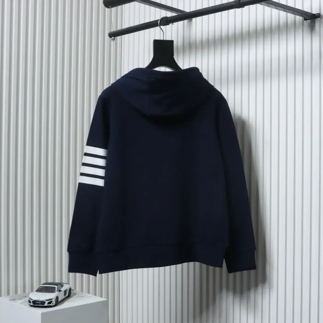 TB Four-Bar Yarn-Dyed Hooded Sweatshirt - Image 13