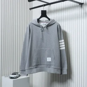 TB Four-Bar Yarn-Dyed Hooded Sweatshirt
