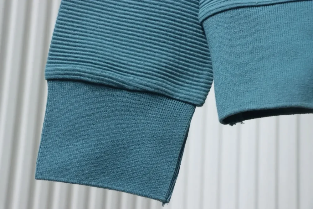 TB Jacket With Zip And Waffle Structure In Water Wave Look - Image 7