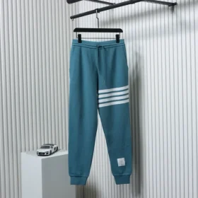 TB Straight-Cut Trousers With Waffle Structure And Water Ribs