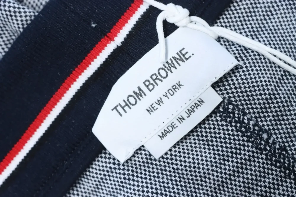 TB Trousers With Houndstooth Pattern And Jacquard Stripes - Image 8