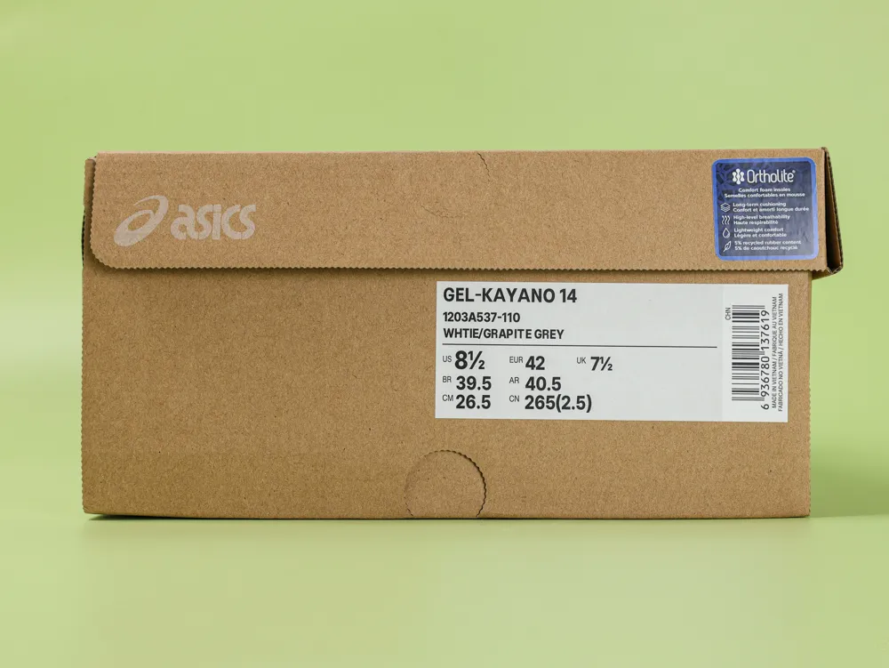 ASICS Gel-Kayano 14 JJJJound WHITE GRAPHITE GRAY - Image 2