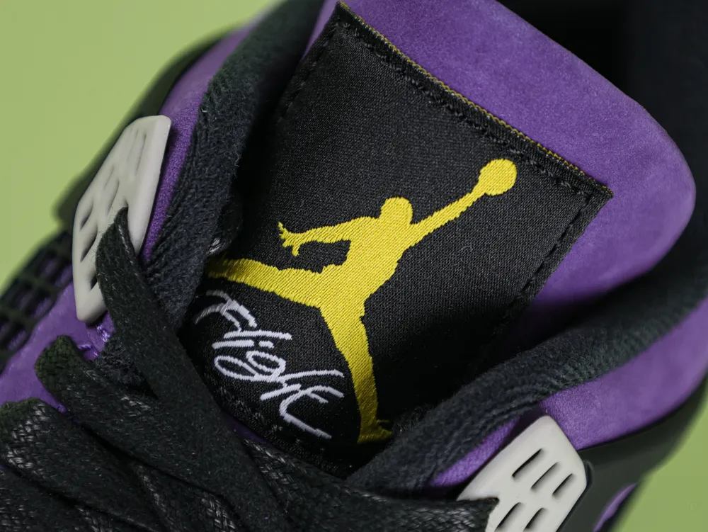 Air Jordan 4 Imperial Purple Top Version - Image 3