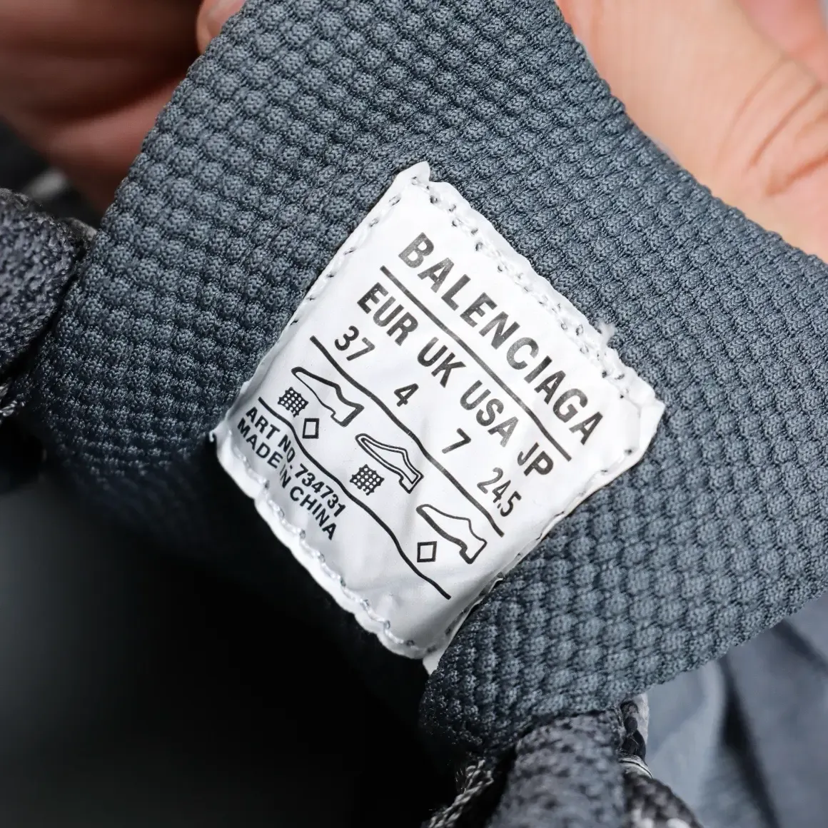 Balenciaga 3XL 10th Generation Low Top Sneakers Gray - Image 16