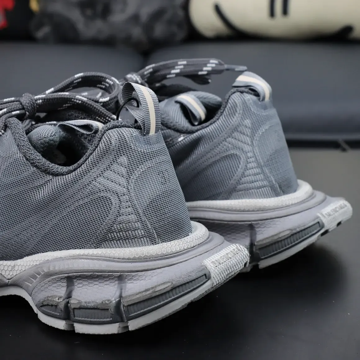 Balenciaga 3XL 10th Generation Low Top Sneakers Gray - Image 7
