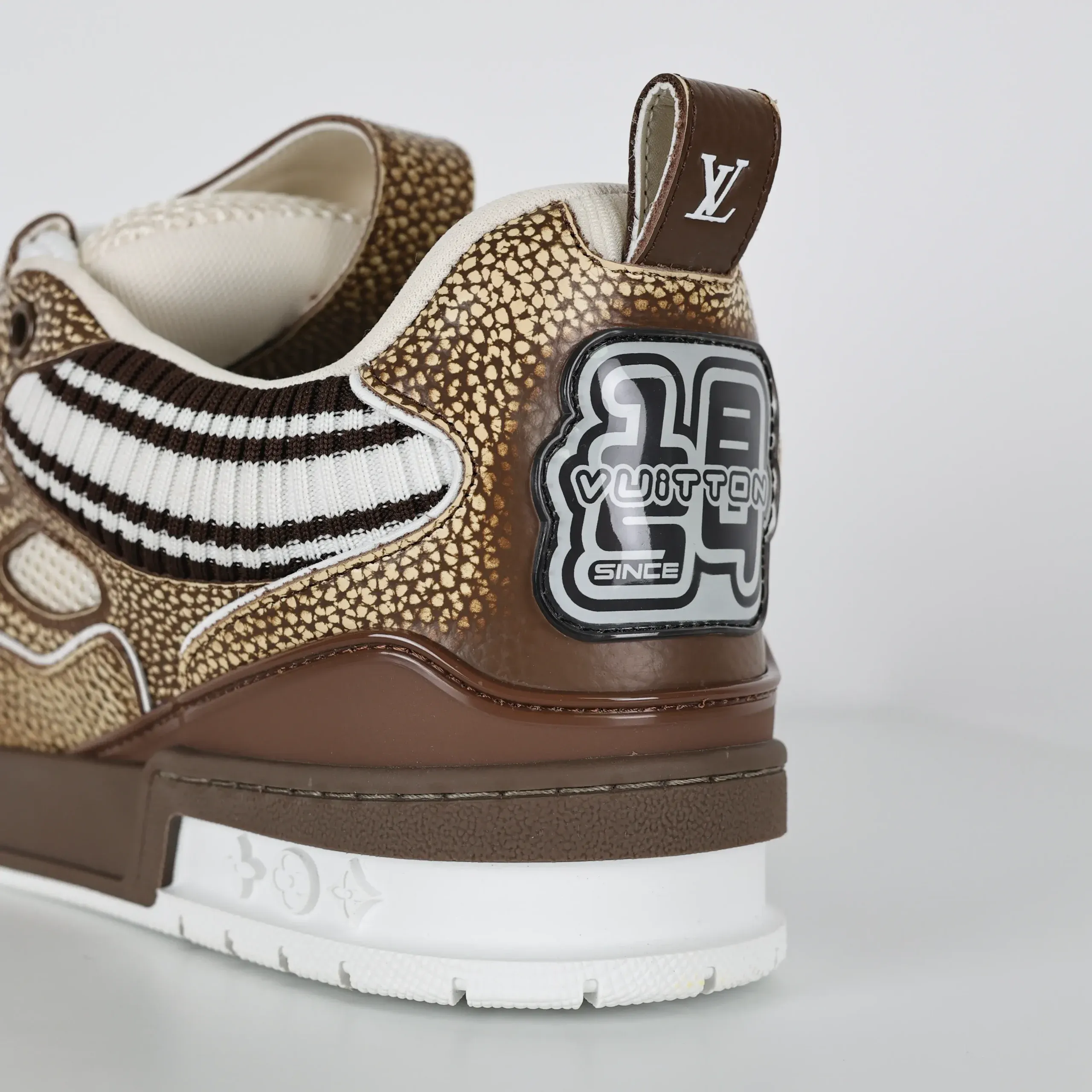 Skate Low Trainers Brown Top Sneakers - Image 11