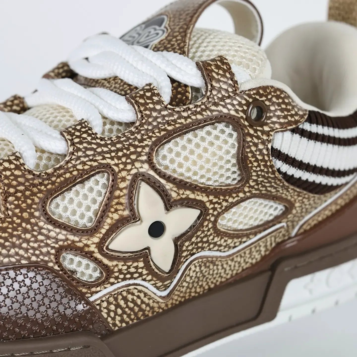 Skate Low Trainers Brown Top Sneakers - Image 9