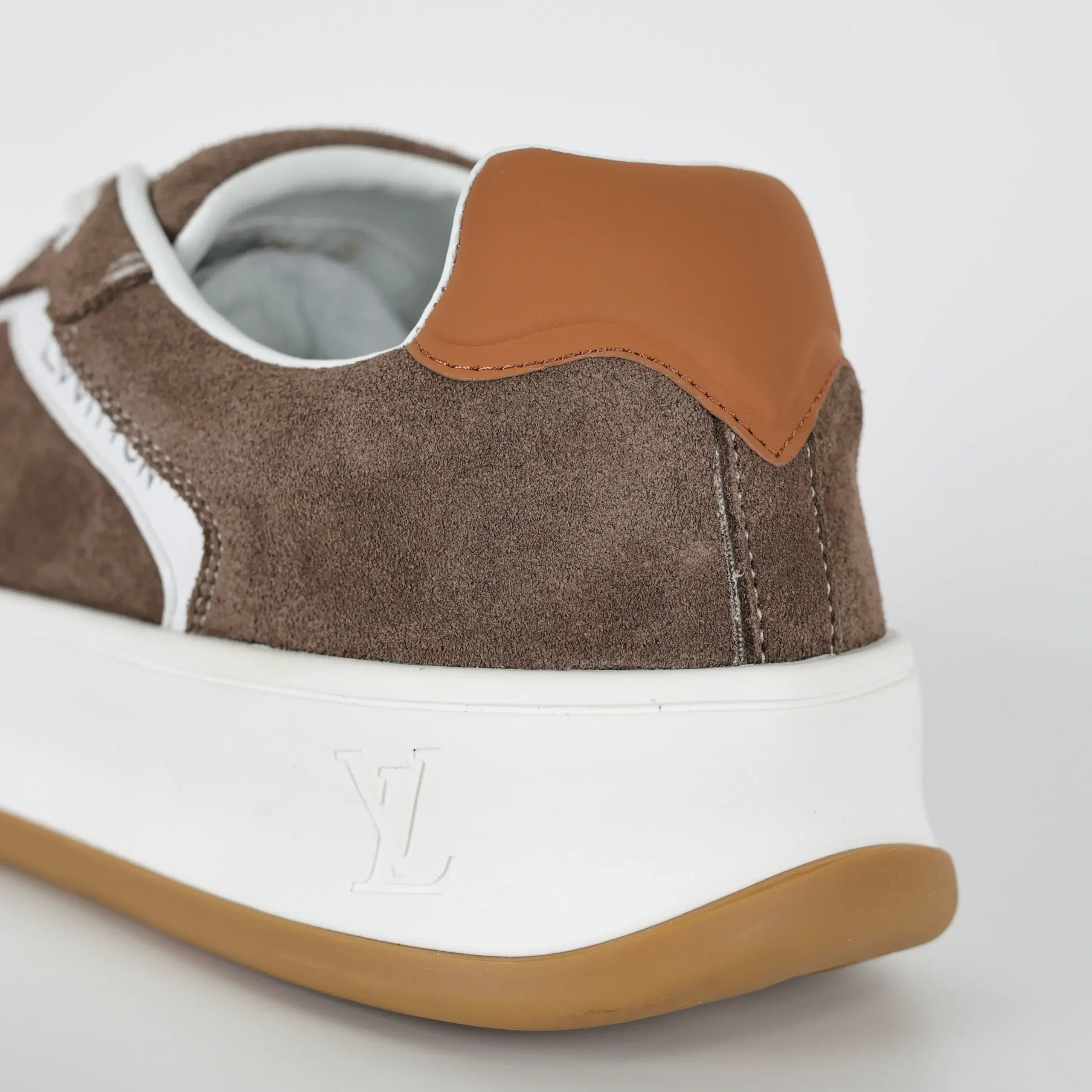 Skate Sneaker 2025 Classic Shoe Made Of Cowhide Brown - Image 12