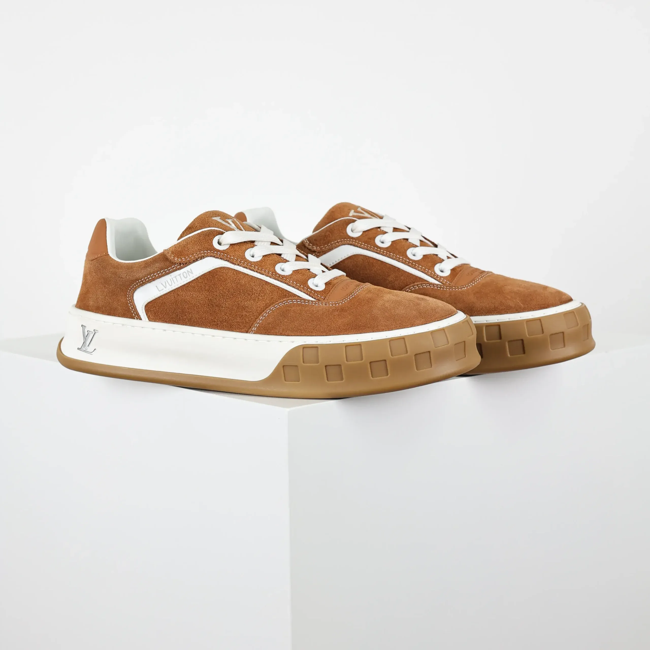 Skate Sneakers 2025 Low-Top Brown - Image 2