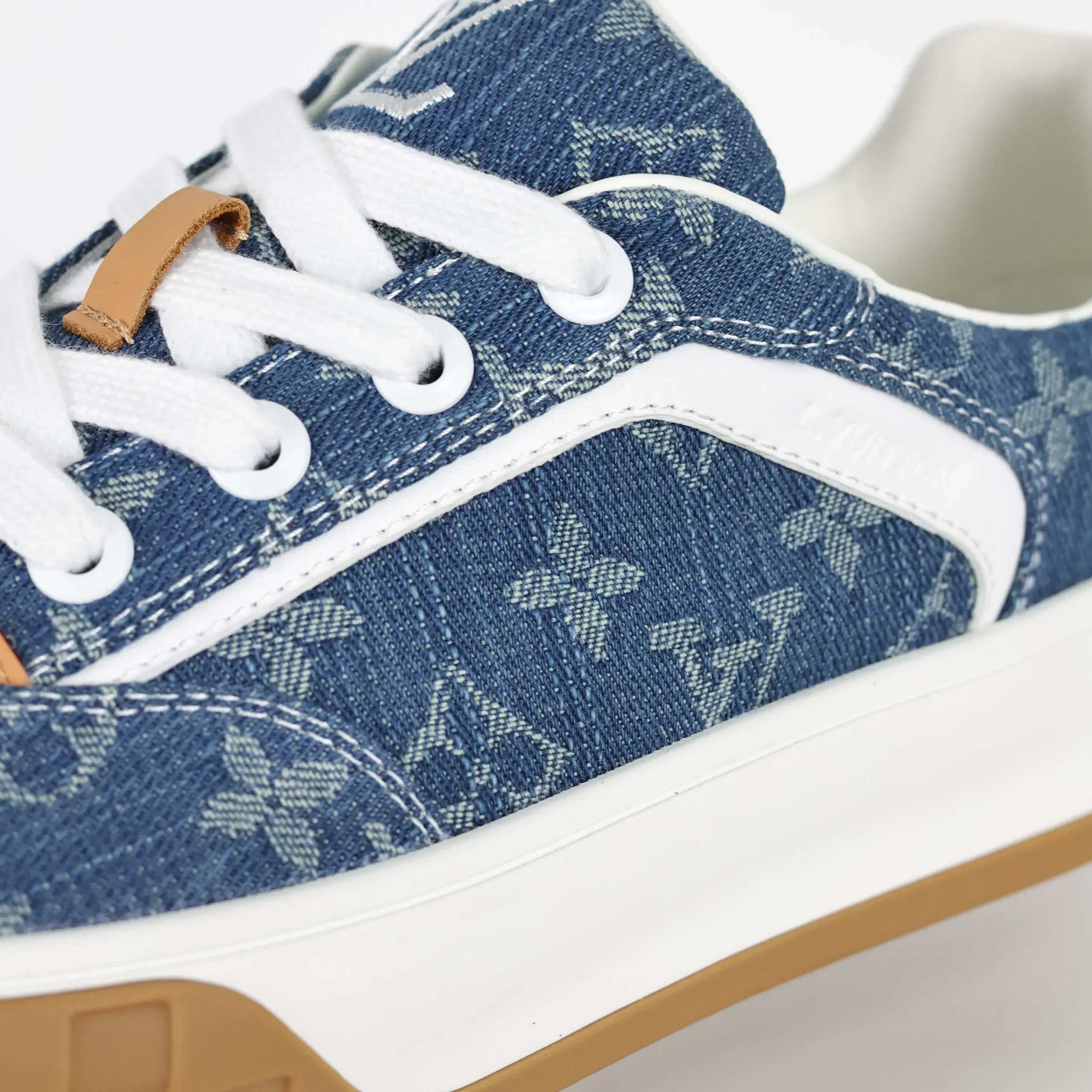 Skate Sneakers 2025 Low-Top Denim Blue Monochrome - Image 11