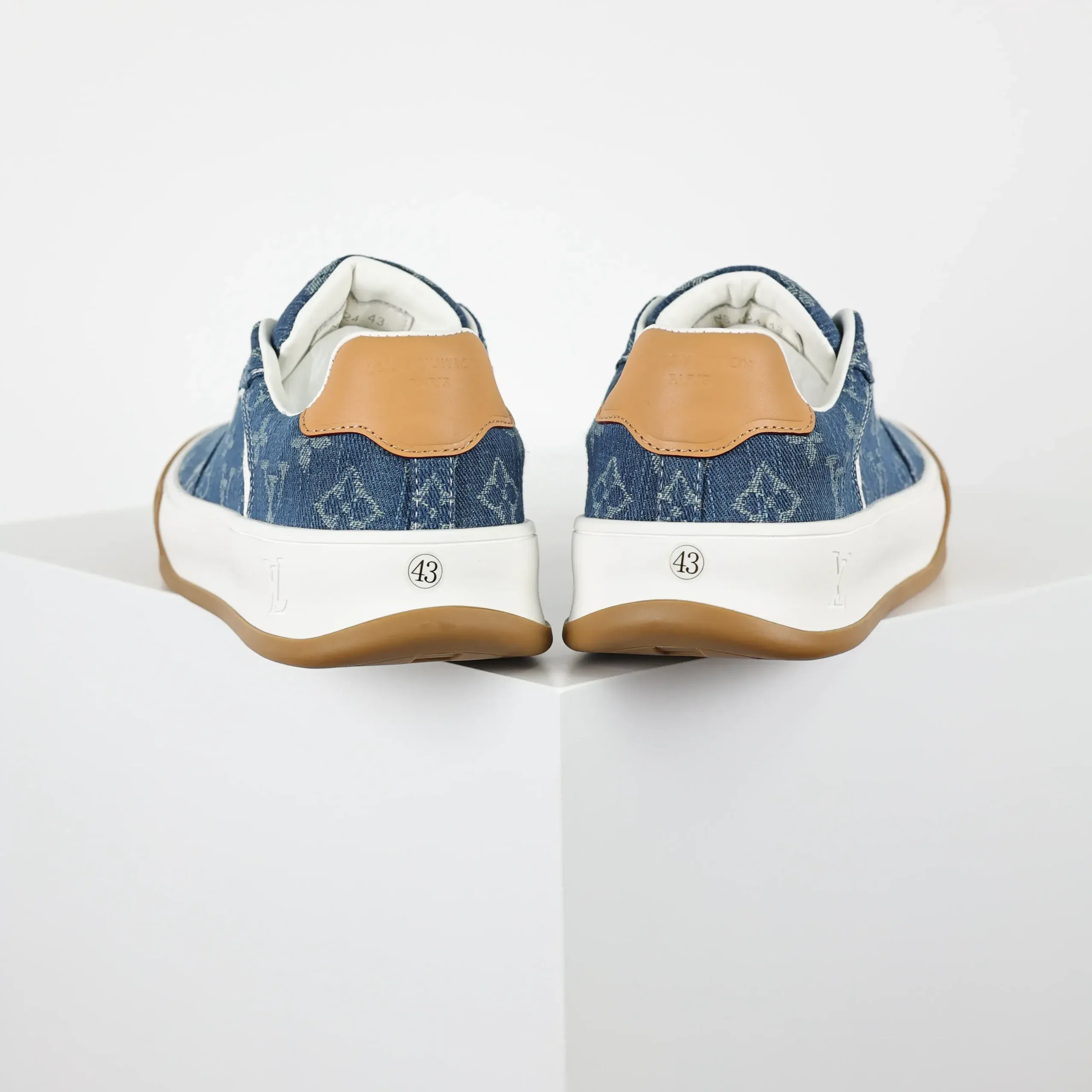 Skate Sneakers 2025 Low-Top Denim Blue Monochrome - Image 6