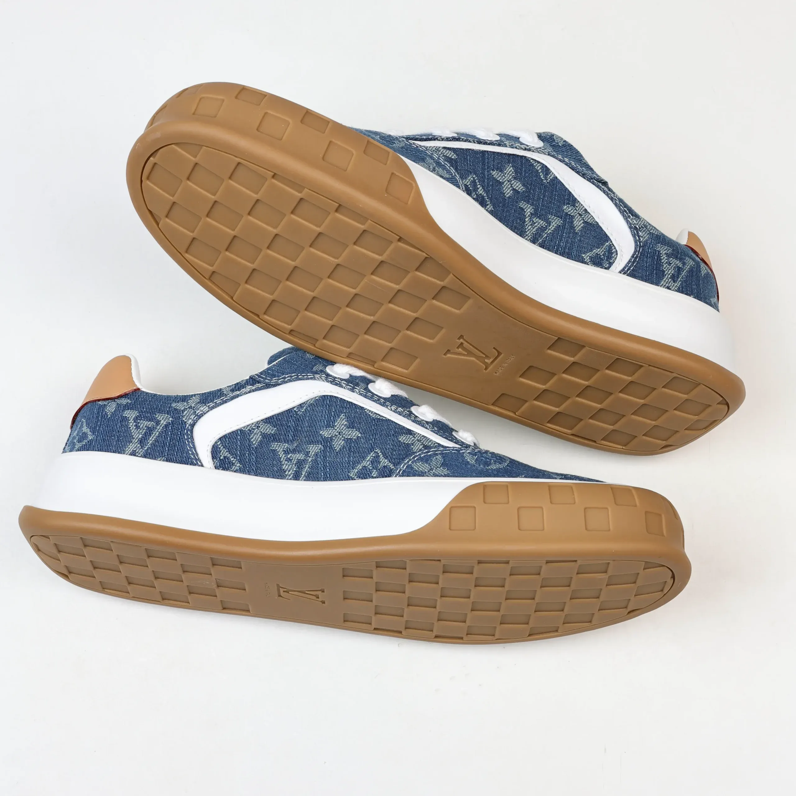 Skate Sneakers 2025 Low-Top Denim Blue Monochrome - Image 7