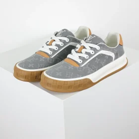 Skate Sneakers 2025 Low-Top Gray Monochrome