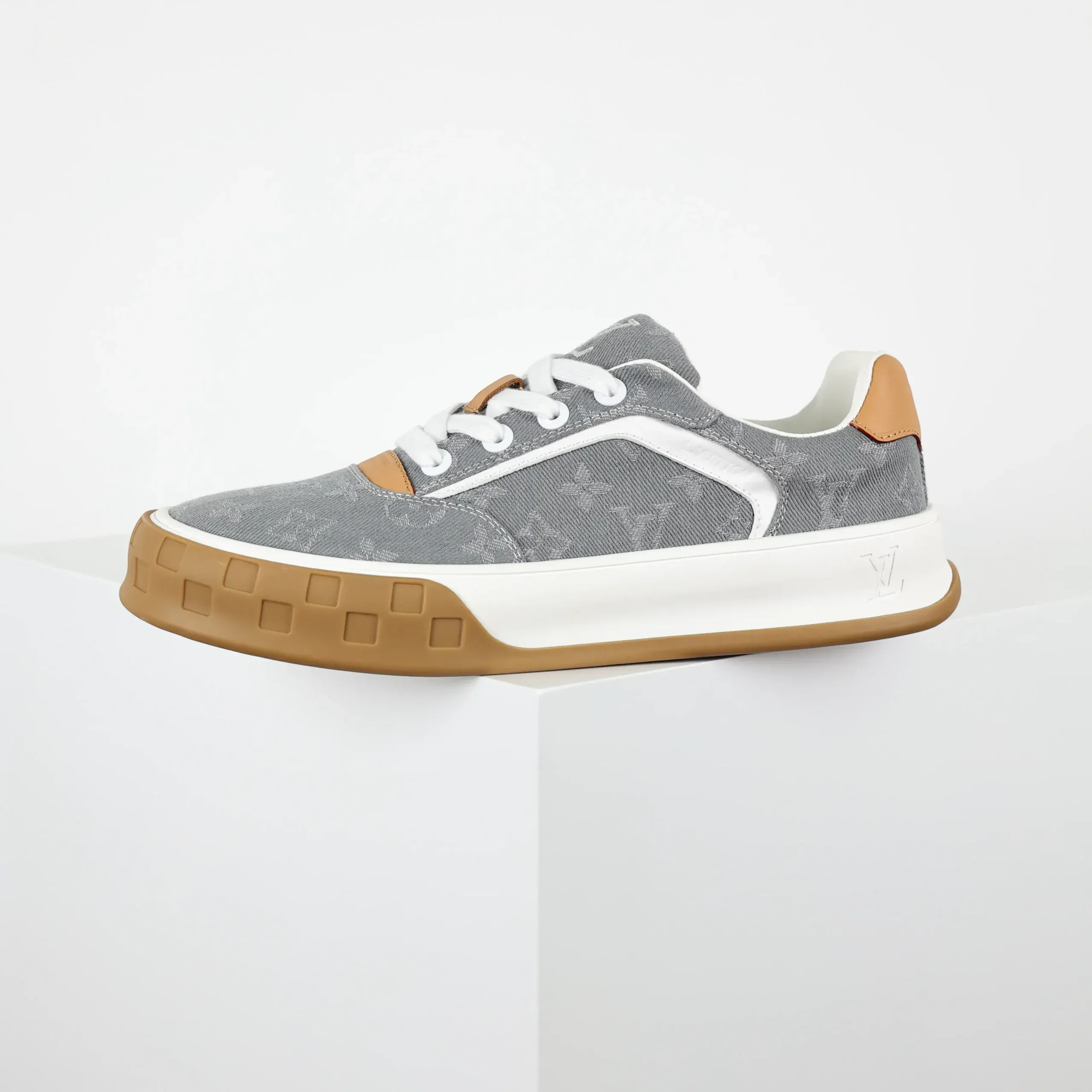 Skate Sneakers 2025 Low-Top Gray Monochrome - Image 5