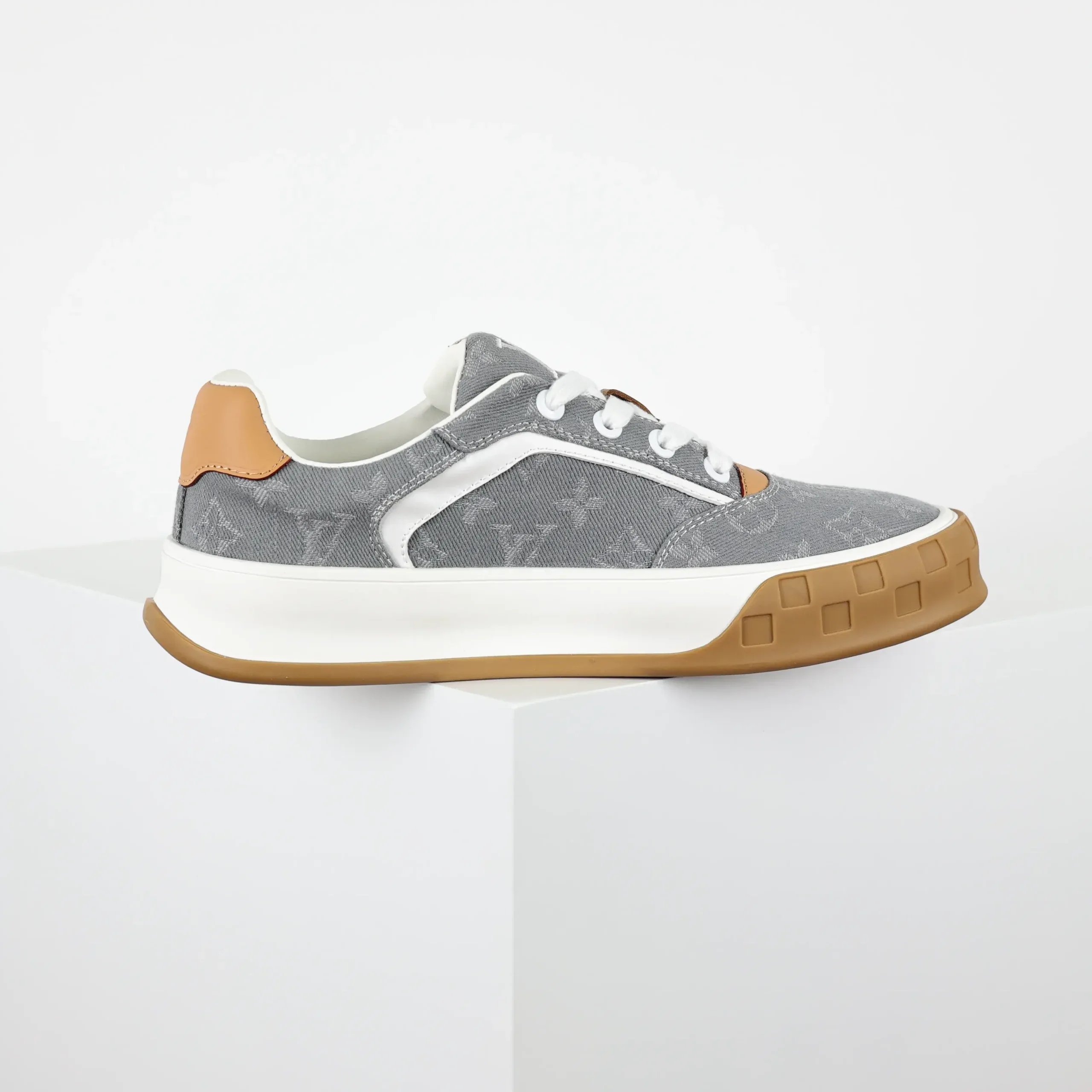 Skate Sneakers 2025 Low-Top Gray Monochrome - Image 6