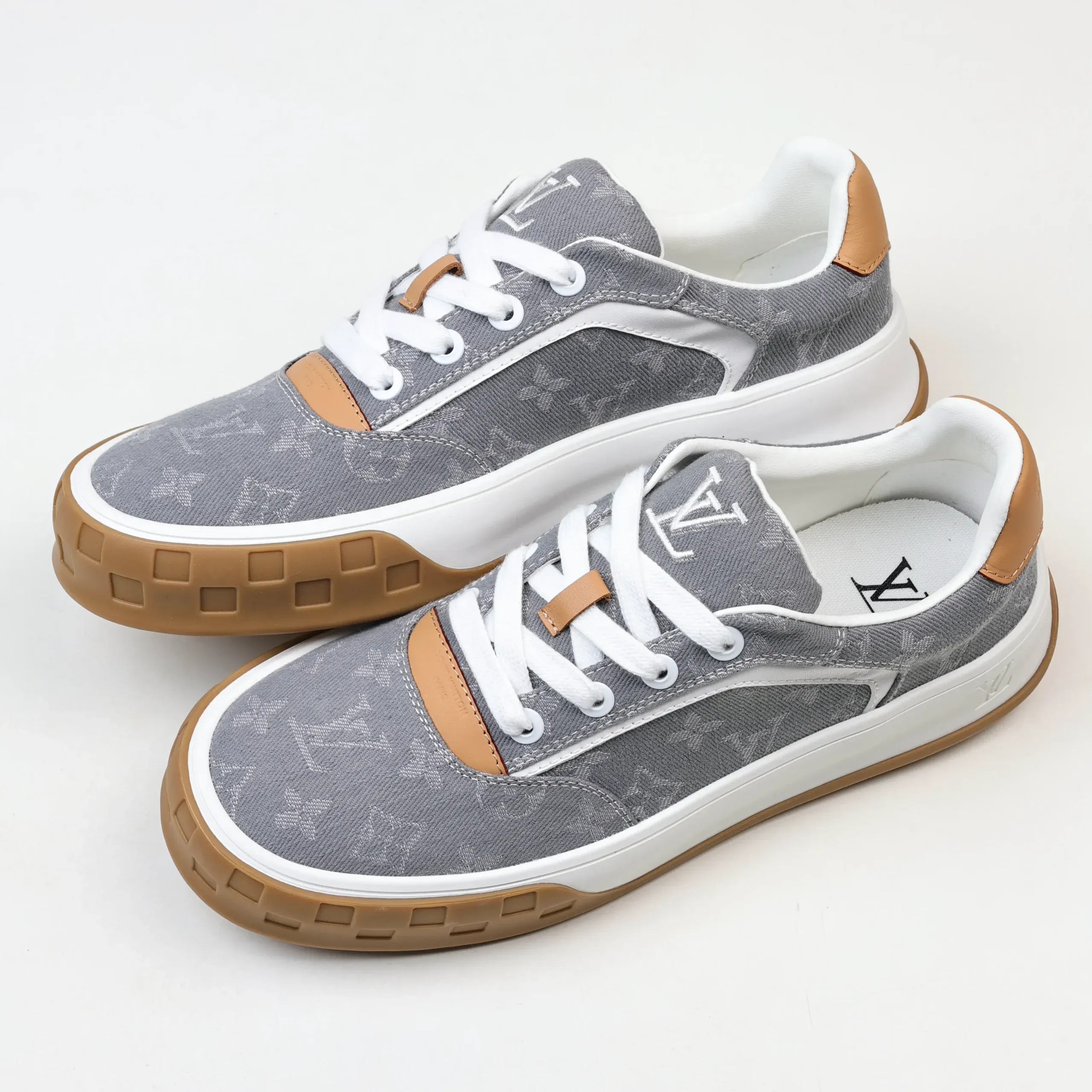 Skate Sneakers 2025 Low-Top Gray Monochrome - Image 7
