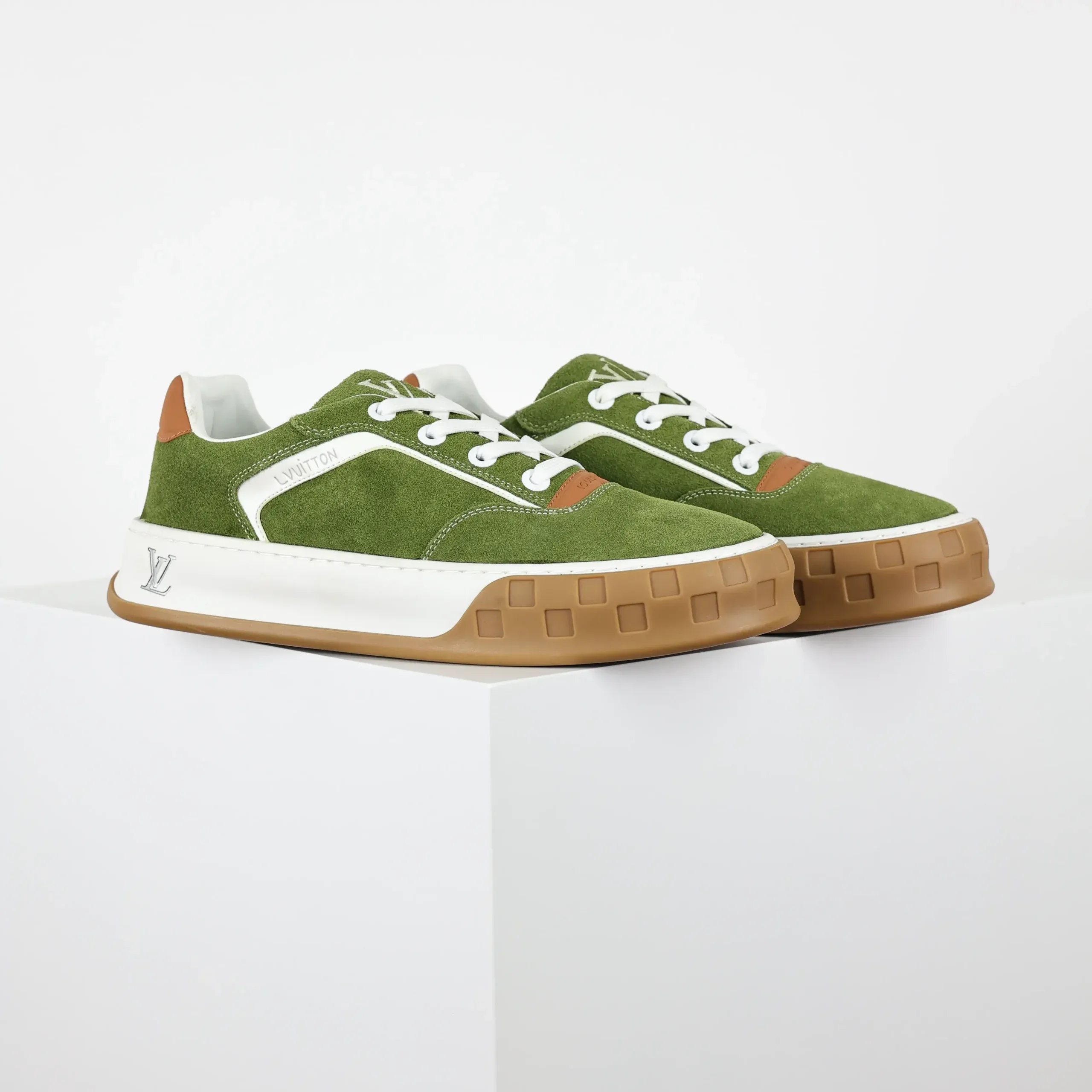 Skate Sneakers 2025 Low-Top Green - Image 2