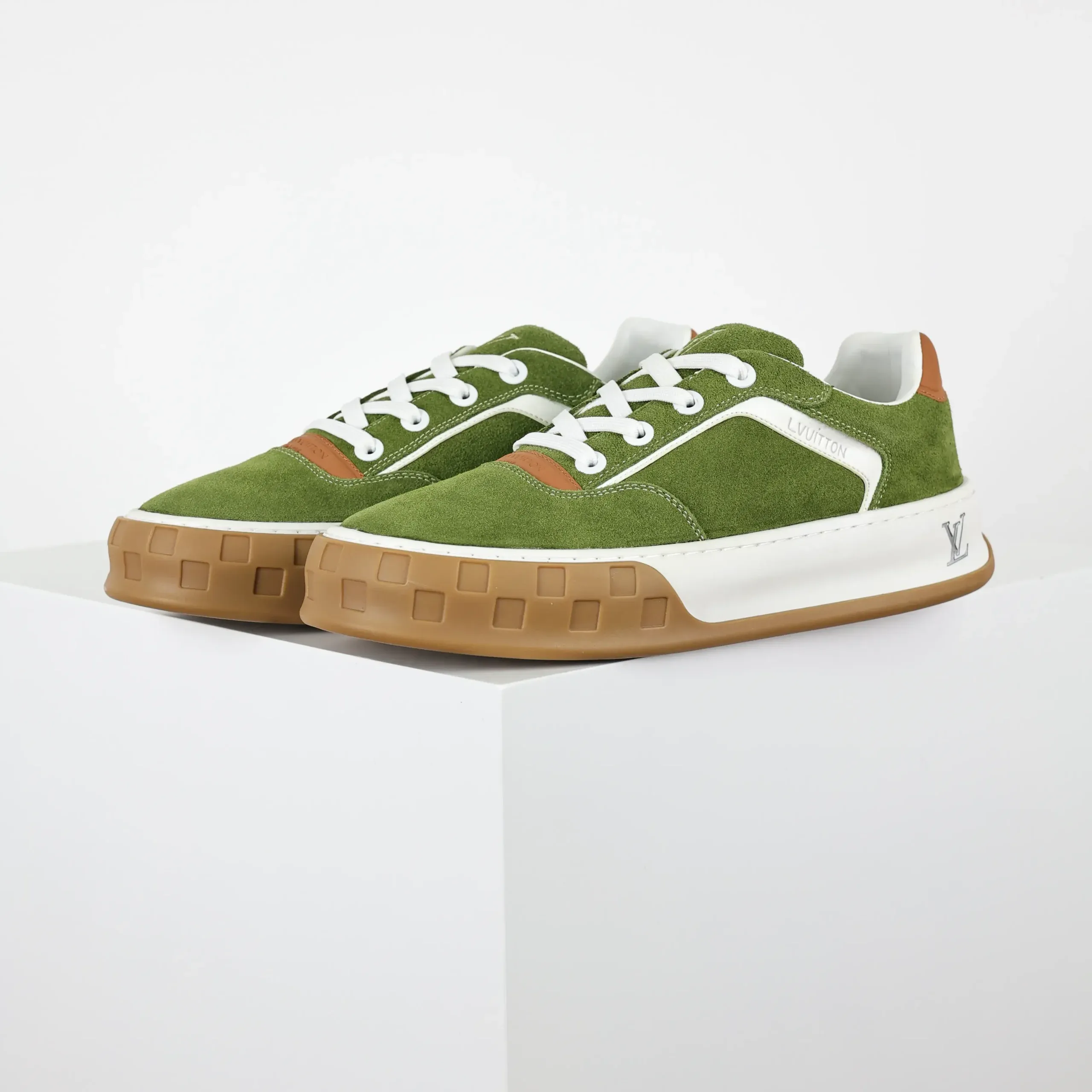 Skate Sneakers 2025 Low-Top Green - Image 3