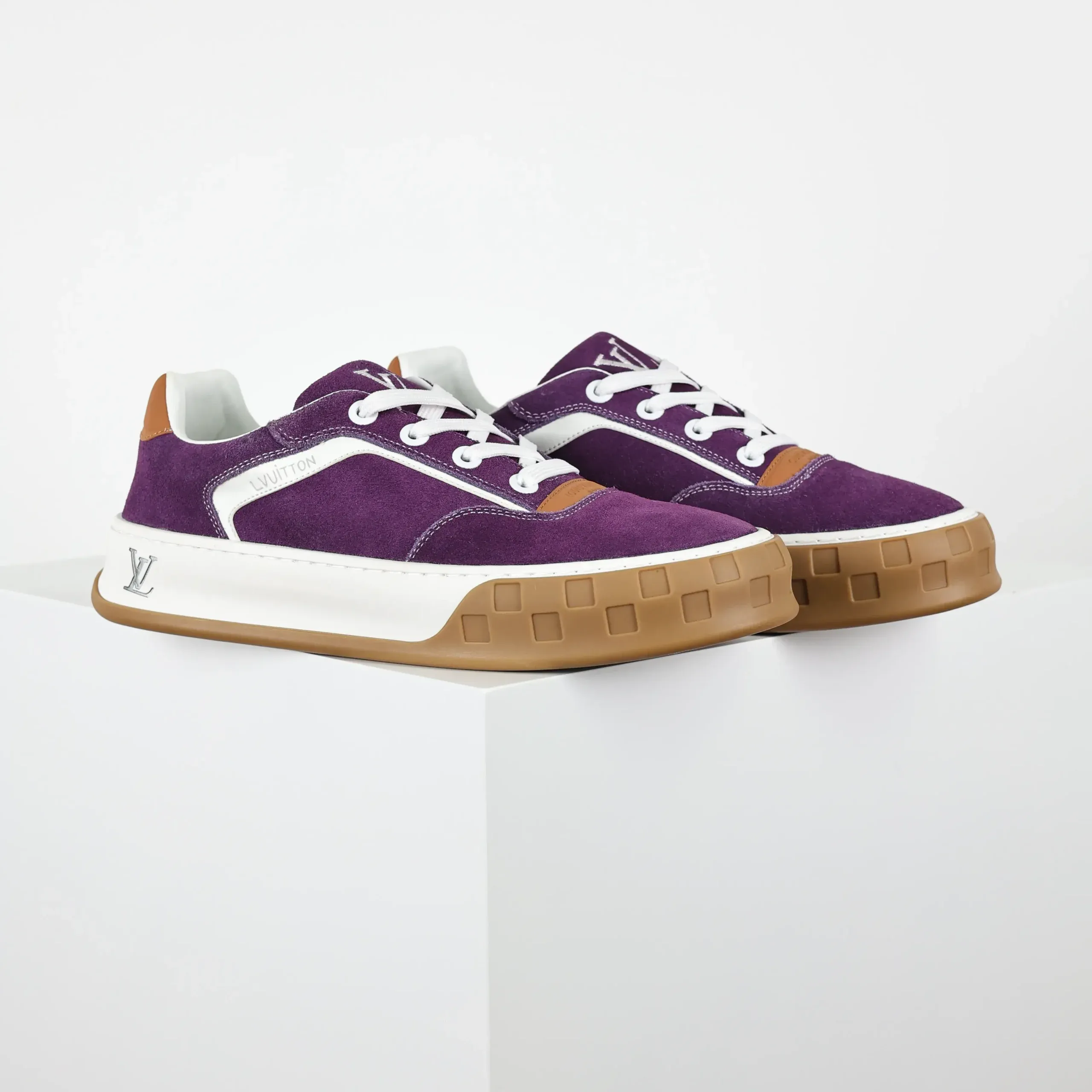 Skate Sneakers 2025 Low-Top Purple - Image 2