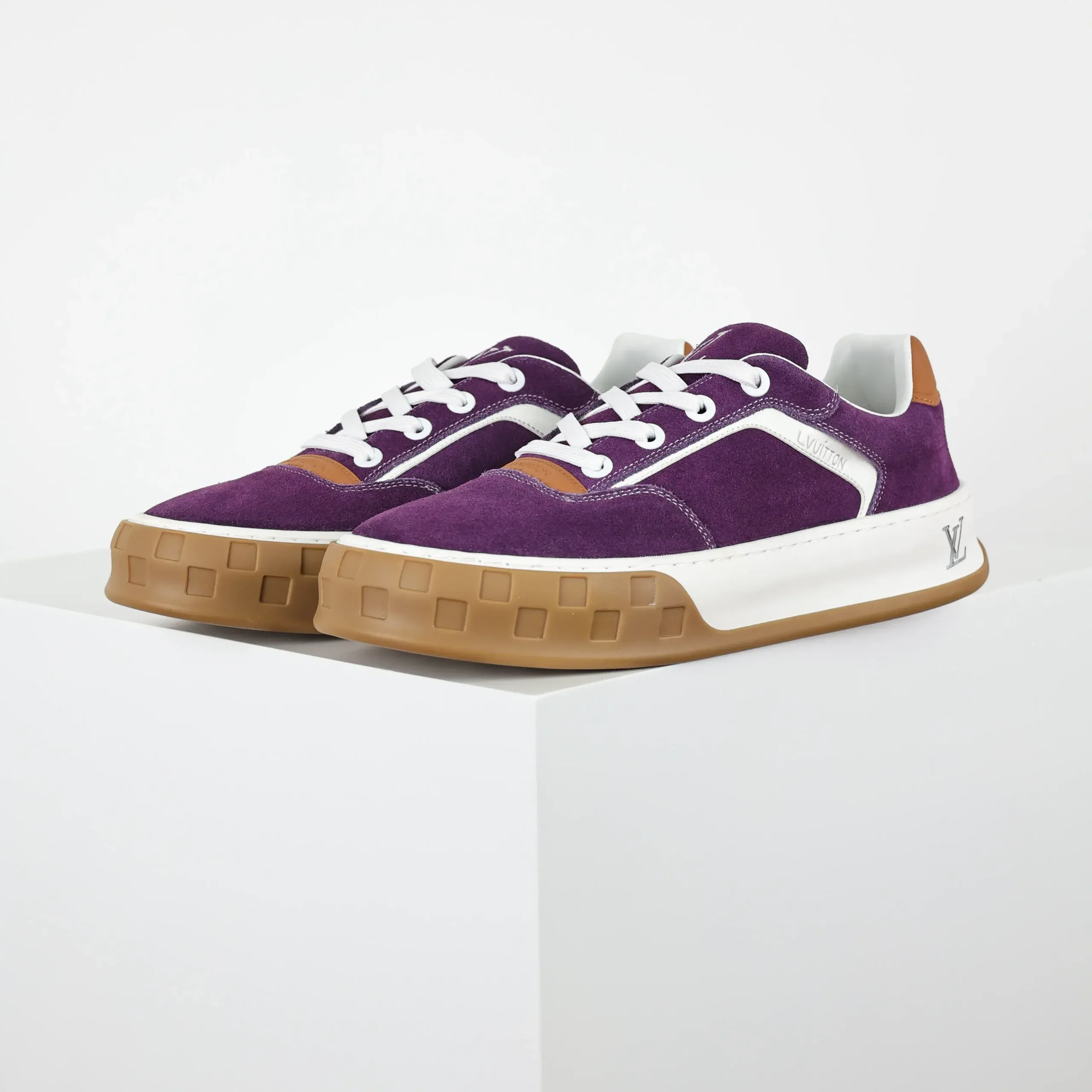 Skate Sneakers 2025 Low-Top Purple - Image 3