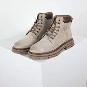 Timber1And Outdoor High Top Leisure Boots Yellow Grey