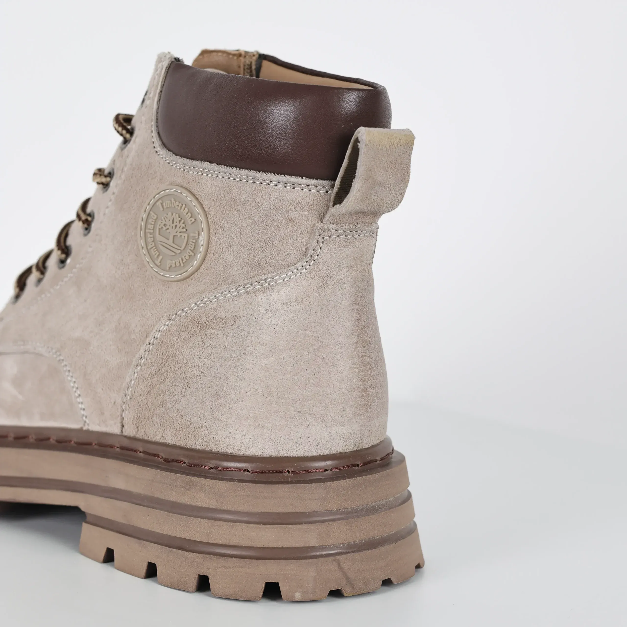 Timber1And Outdoor High Top Leisure Boots Yellow Grey - Image 9