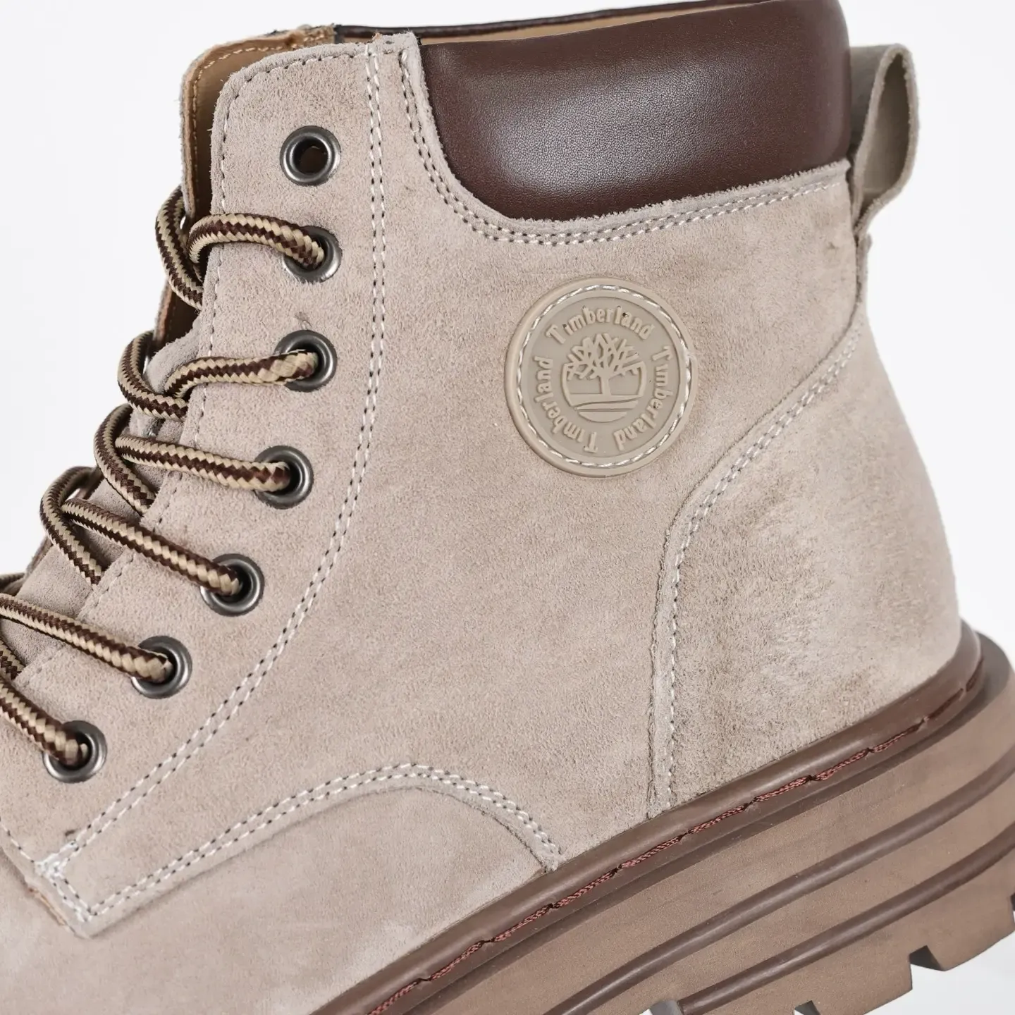 Timber1And Outdoor High Top Leisure Boots Yellow Grey - Image 10