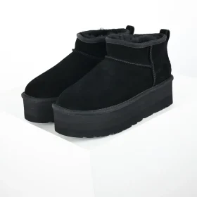UGG Mini Platform Shorts In Black