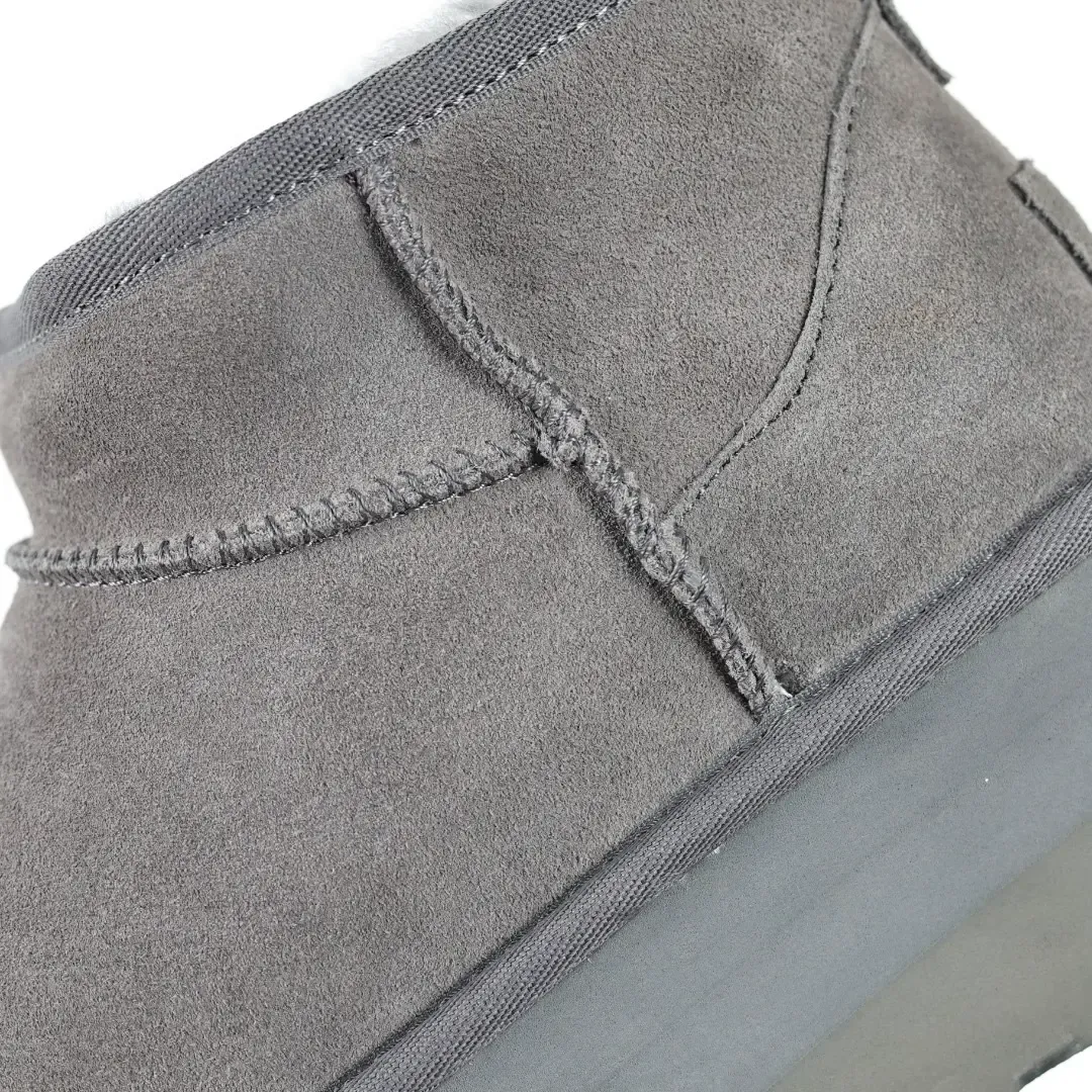 UGG Mini Platform Shorts In Grey - Image 10
