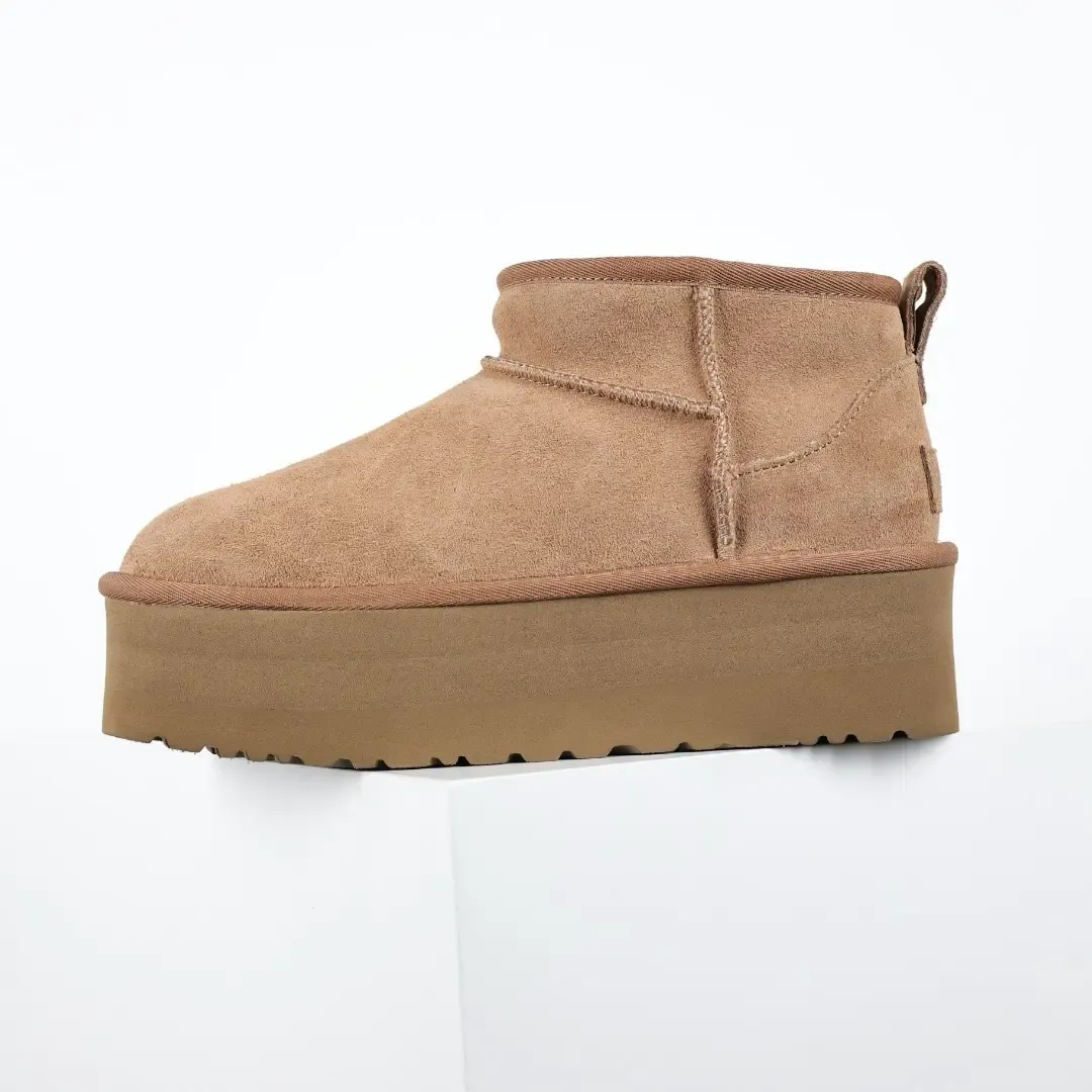 UGG Sand Mini Platform Boots - Image 4