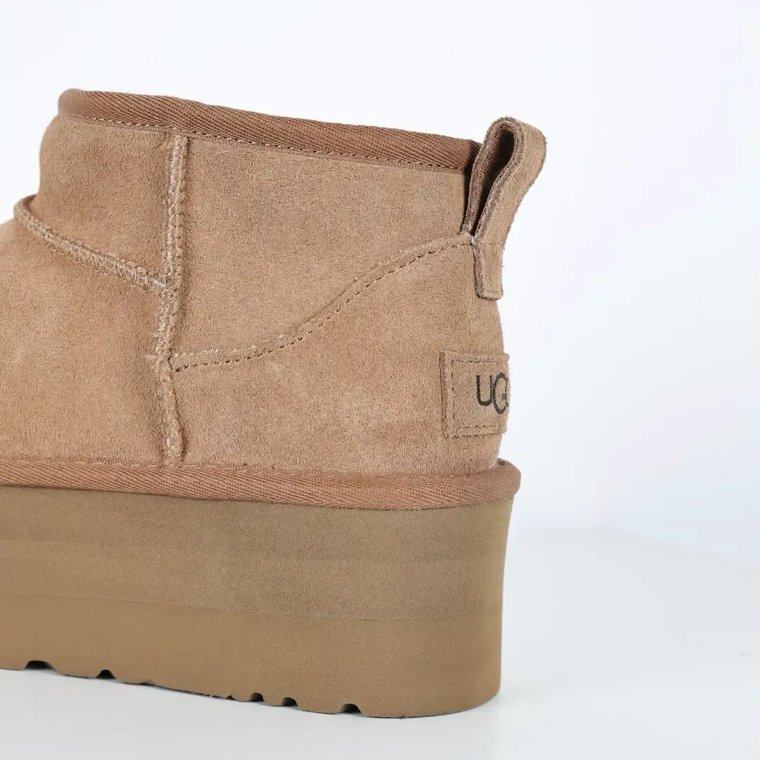 UGG Sand Mini Platform Boots - Image 10