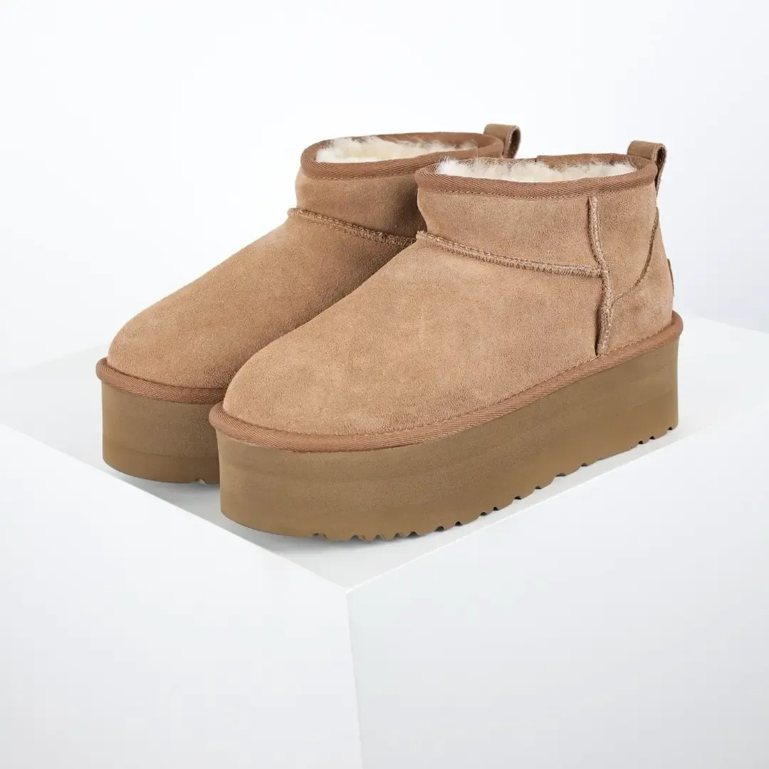 UGG Sand Mini Platform Boots