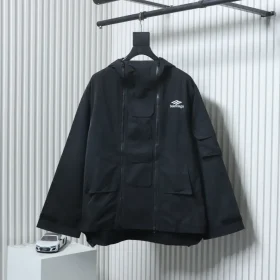 Balenciaga BLCG 23ss Parody 3Bsporty Black Jacke Windbreaker