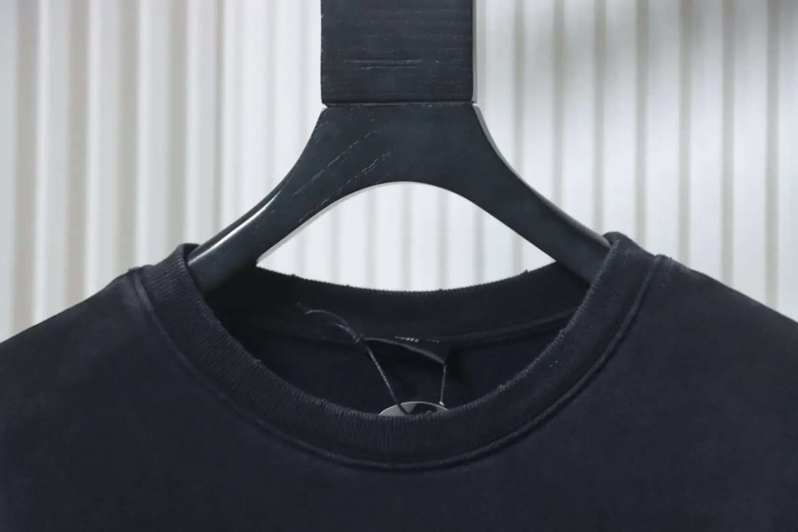 Balenciaga Hand Painted Sweatshirt With Letter Cutout - Image 5