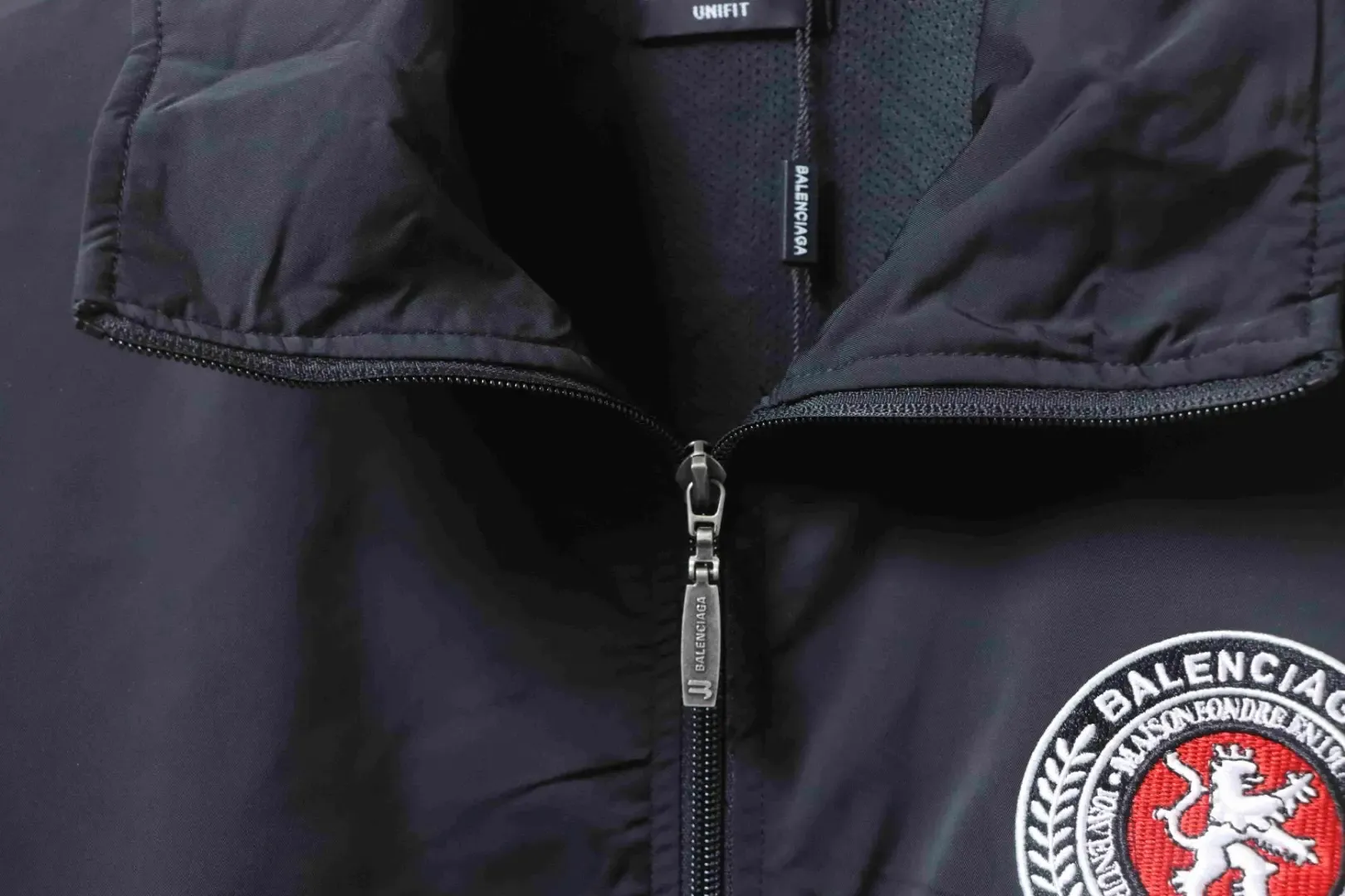 Balenciaga Patchwork Logo Jacket - Image 8