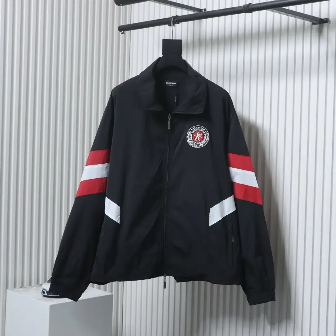 Balenciaga Patchwork Logo Jacket