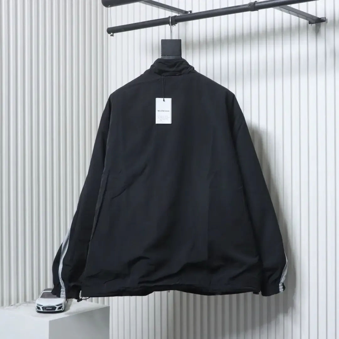 Balenciaga Reversible Denim Windbreaker (Reversible) - Image 4