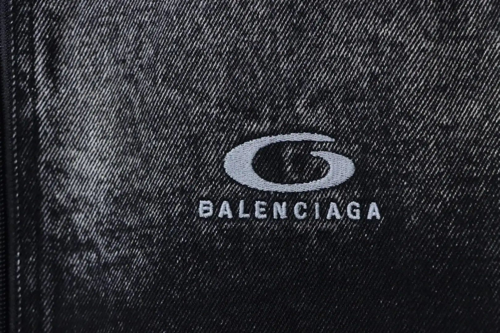Balenciaga Reversible Denim Windbreaker (Reversible) - Image 7