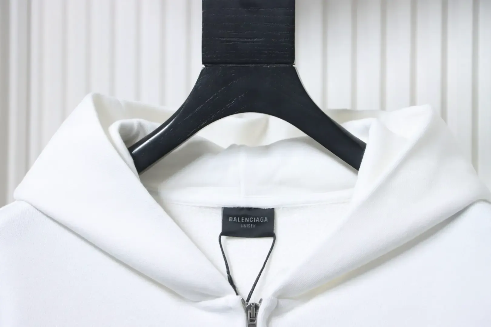 Balenciaga X Manchester United Embroidered 01 Zip-Up Hoodie - Image 3