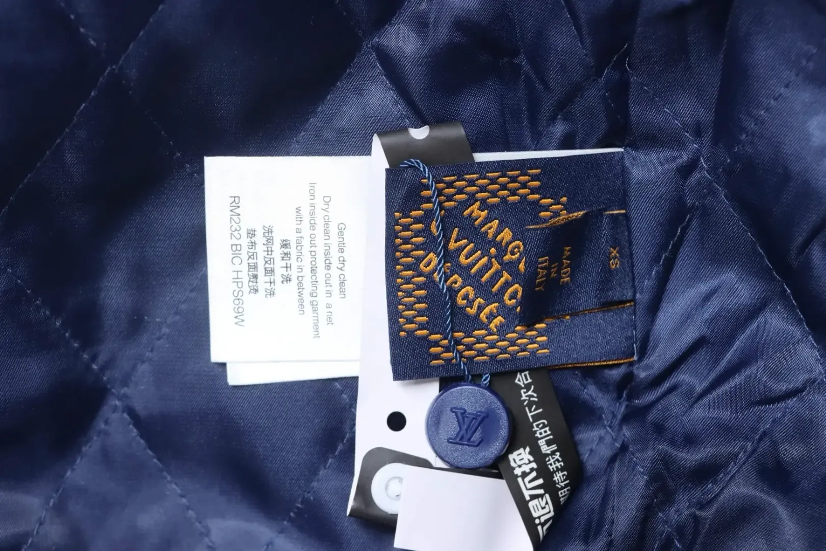 Baseball Jacket With Color Block Patternd - Image 12