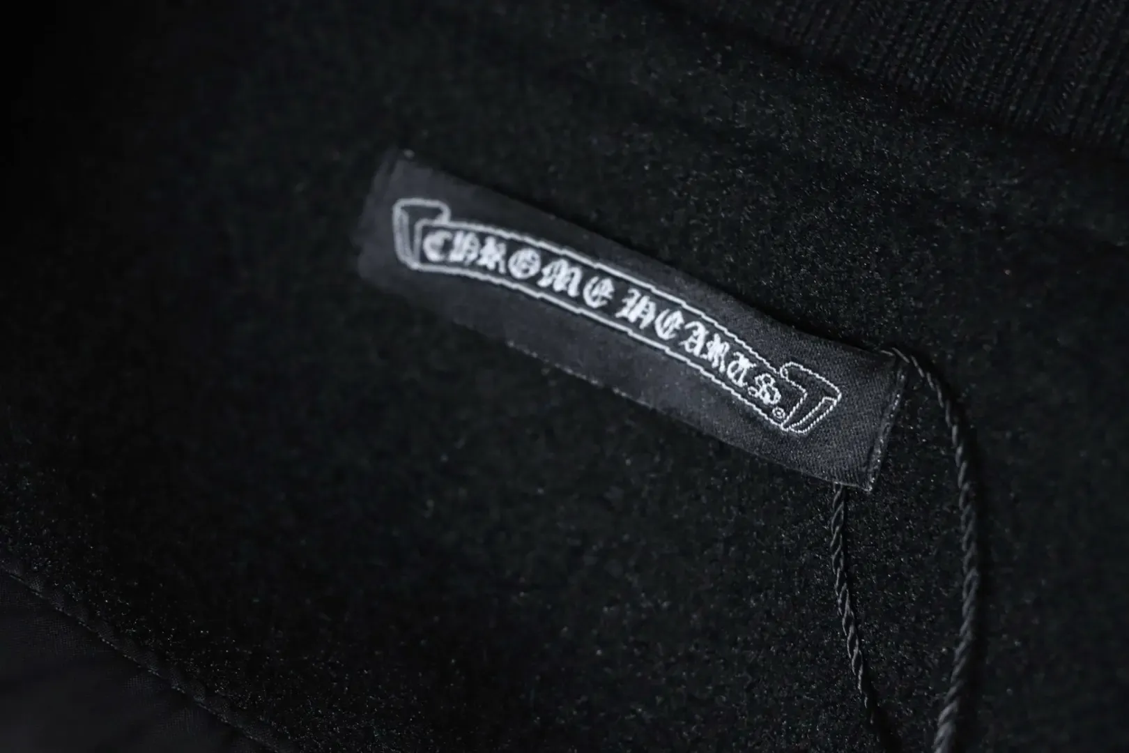 Baseball Jacket With Horseshoe Embroidery And Patchwork Pattern - Image 9