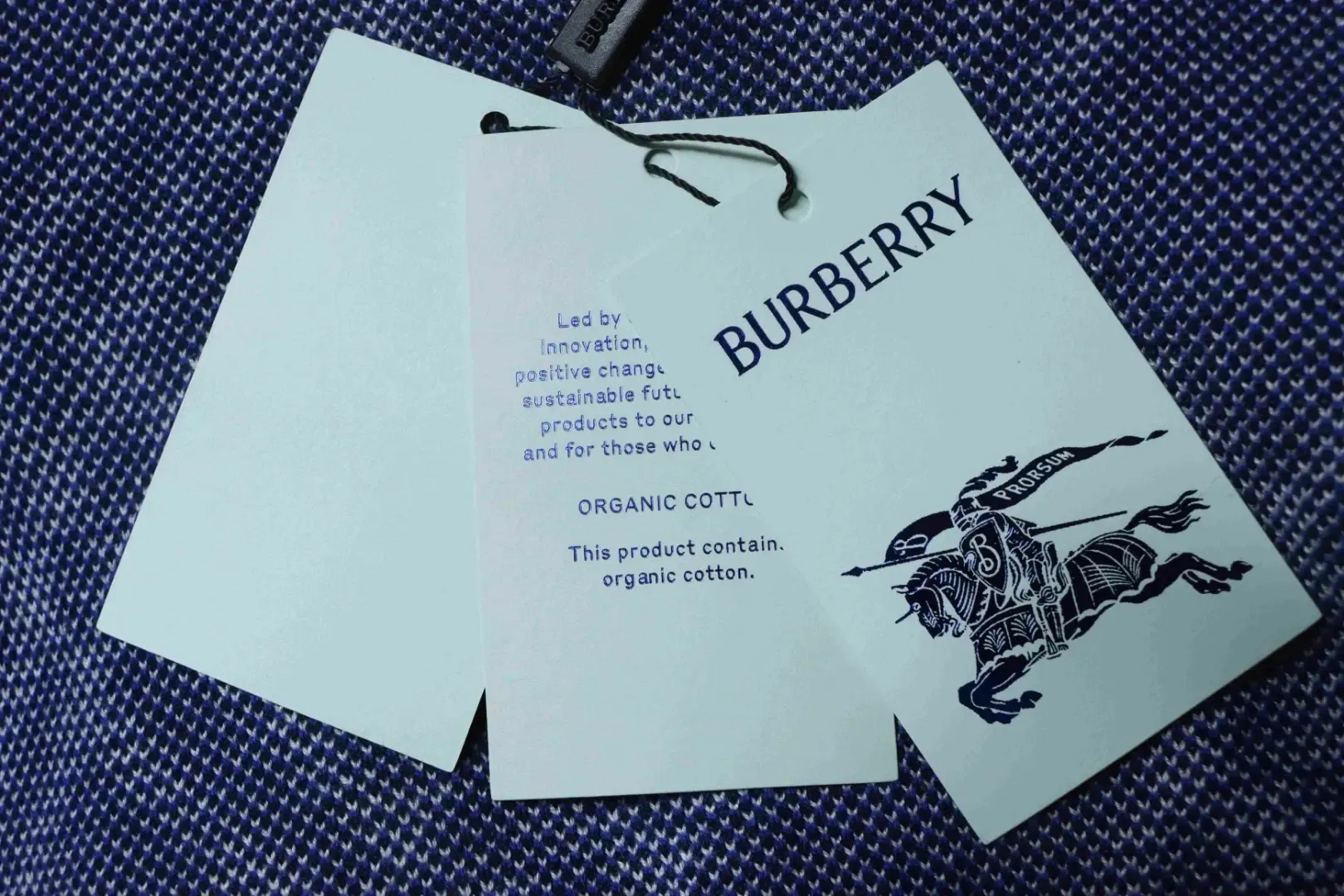 Bbr Pullover With Diamond Pattern And Round Neck - Image 9