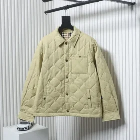 Burry Jacket Cotton Coat With Diamond Swap XXL