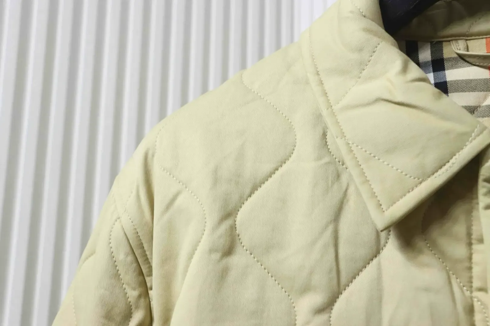 Burry Jacket Cotton Coat With Diamond Swap XXL - Image 9