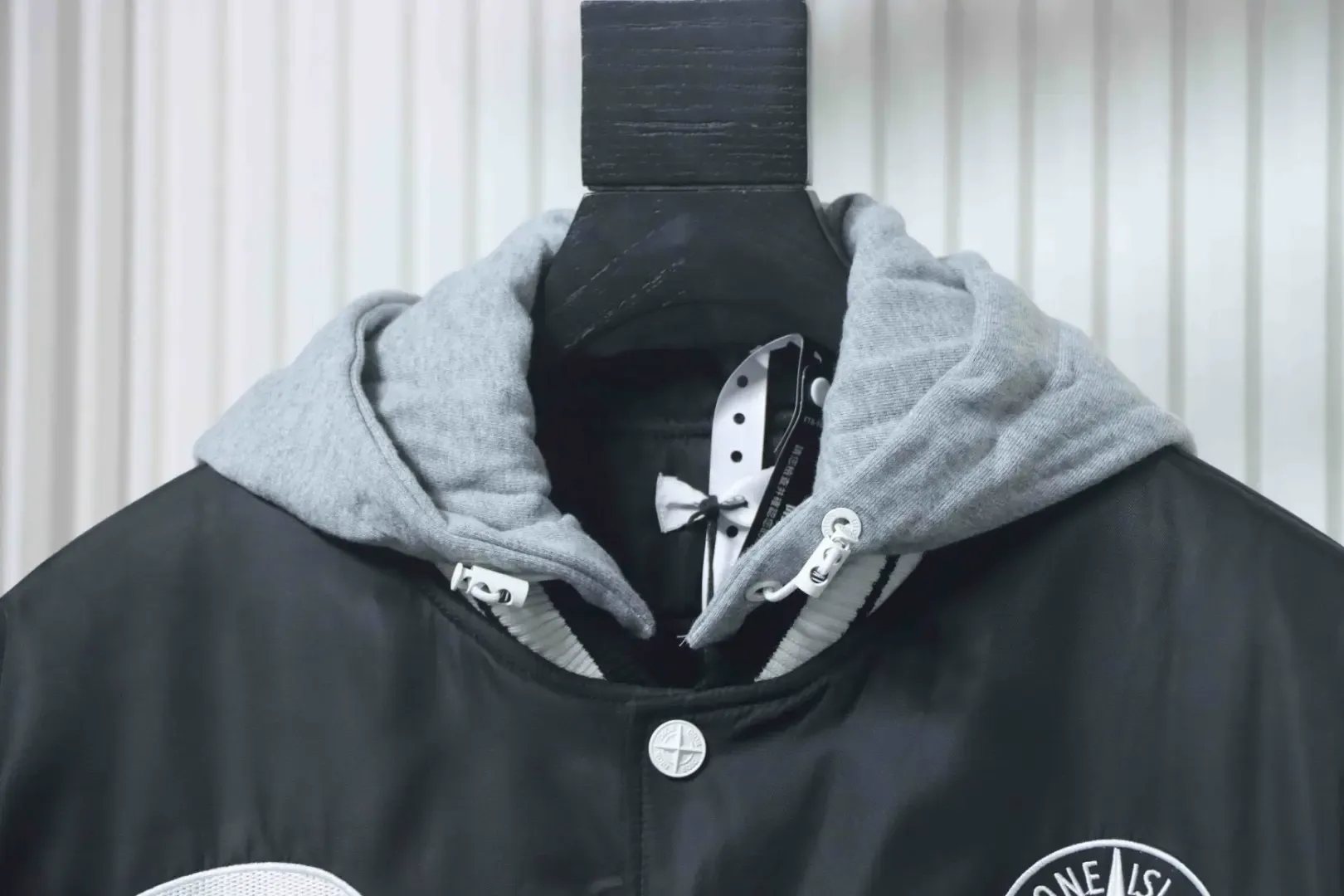 CD X S Collaboration Pilot Hooded Quilted Jacket - Image 3