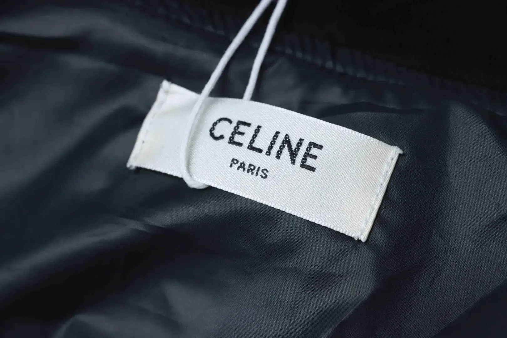 Cel1ne New embroidered cotton hooded jacket with letter pattern - Image 11