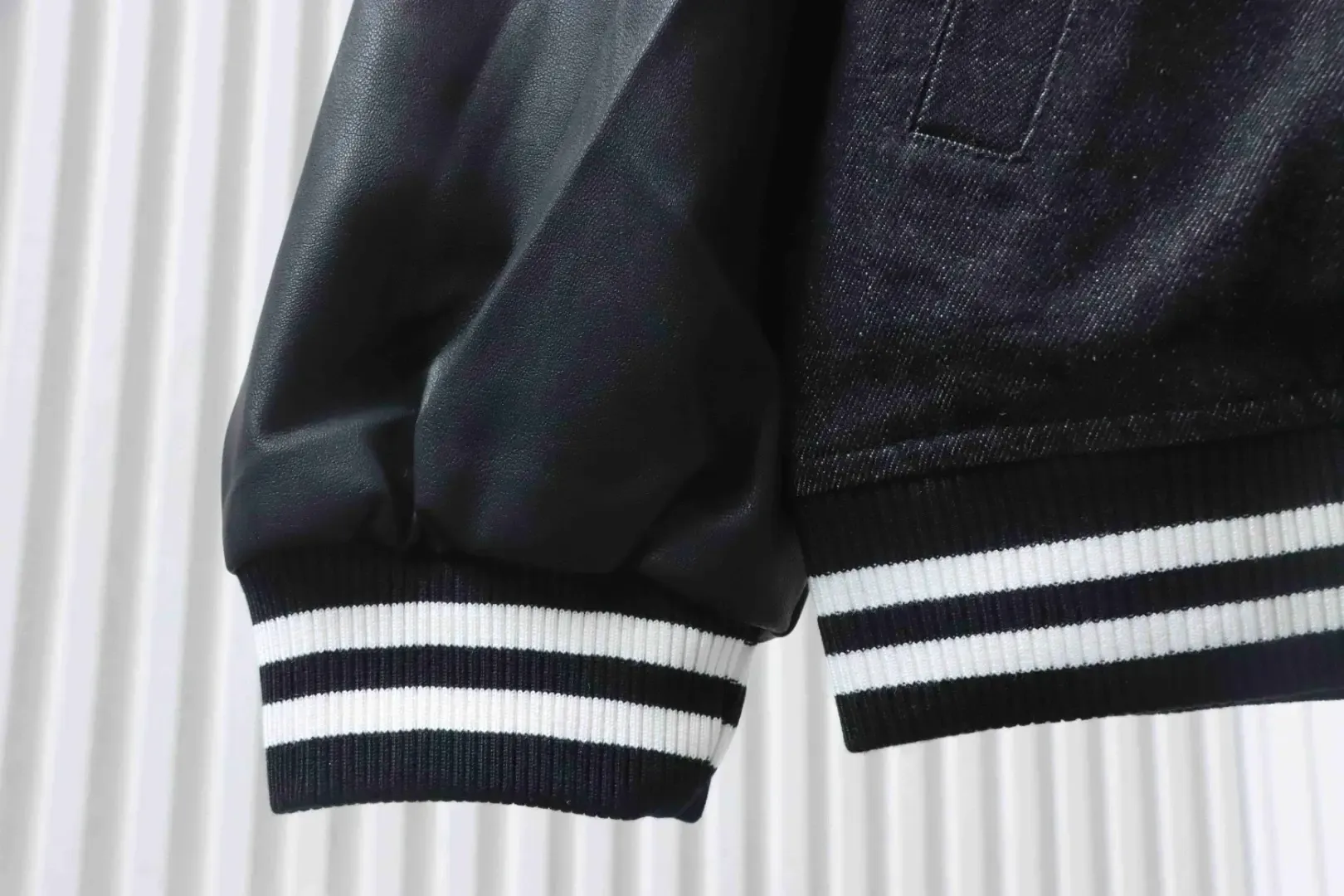 Cel1ne New embroidered cotton hooded jacket with letter pattern - Image 6