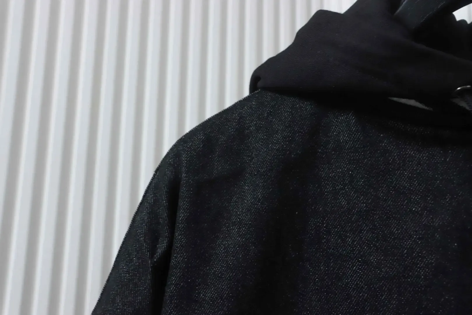 Cel1ne New embroidered cotton hooded jacket with letter pattern - Image 9