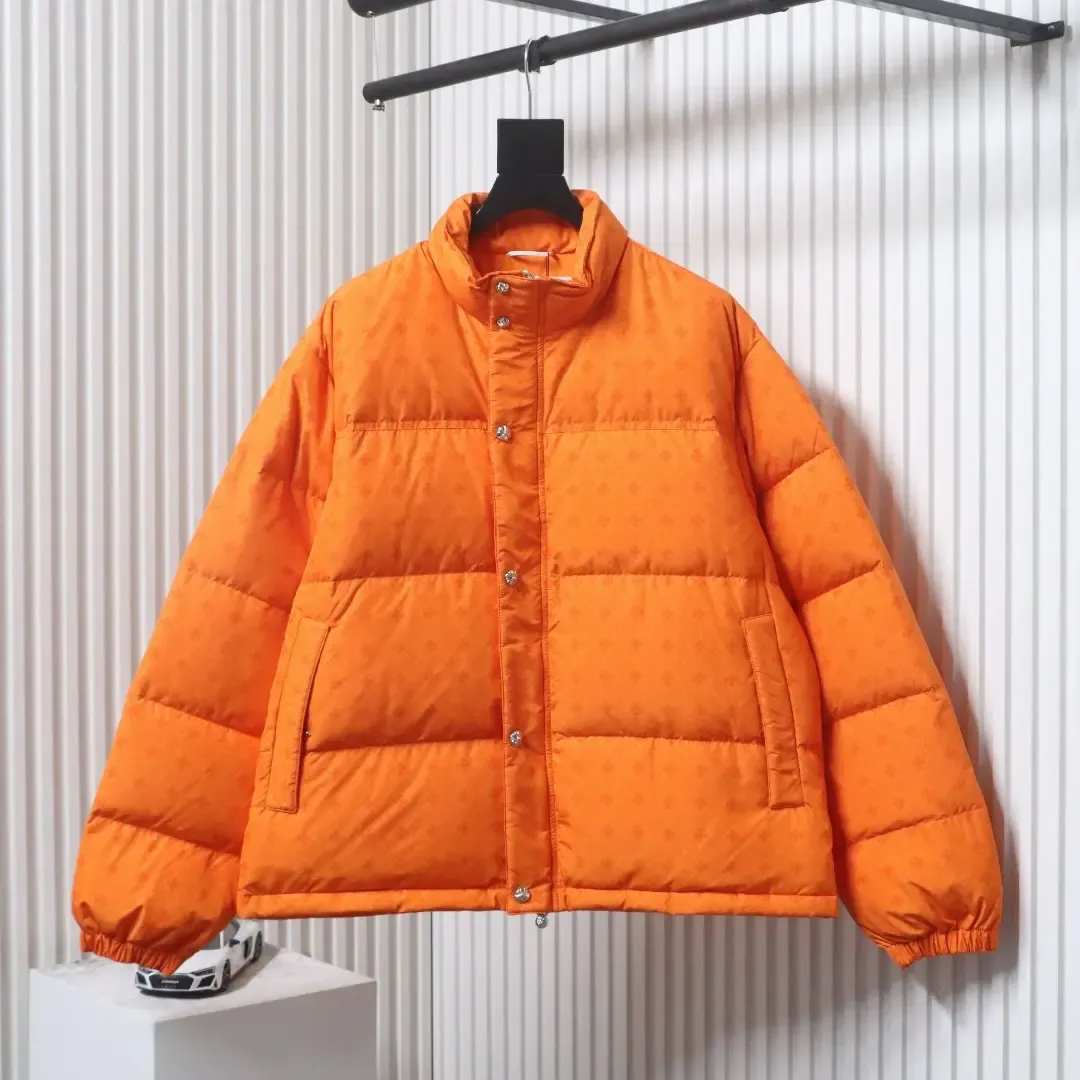 Ch Chrome Hearts Jacquard Down Jacket In Four Colours